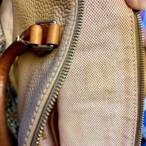 Dooney & Bourke Dillen 2 Pocket Leather Satchel - Picture 11 of 16